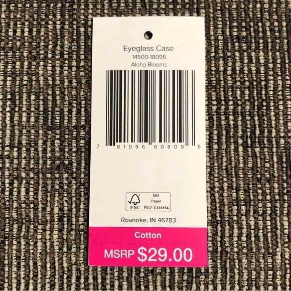 NWT Vera Bradley Hardshell Eyeglass Case - Picture 3 of 5